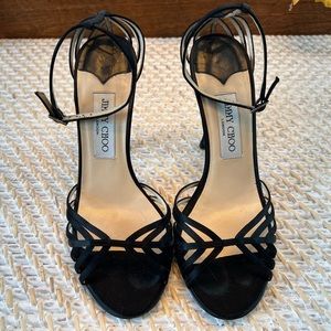 Jimmy Choo - Black Heel - Ladies Size 38